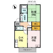 セジュールアンヌ B棟の間取り画像