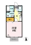 セジュール錦見の間取り画像