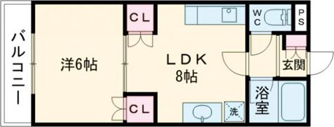 セジュール下南部の間取り画像