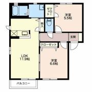 イストワ－ル Bの間取り画像