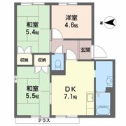 グランソレイユAの間取り画像