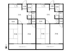 メゾン淞北の間取り画像
