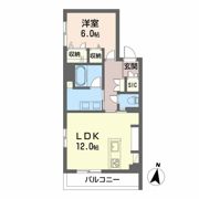 コンフォートベレオ侍町の間取り画像