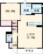 Sin Ⅲ棟の間取り画像