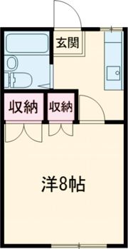 グリーンハイツの間取り画像