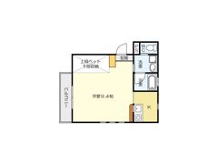 コーポラスMの間取り画像