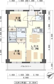 ヘリオスIZUMIの間取り画像