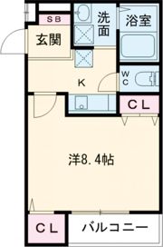 フジパレス南清水町サウスの間取り画像