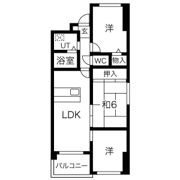 シャトー三和青山の間取り画像