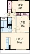 WINDOM海原の間取り画像