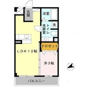 みょうが荘の間取り画像