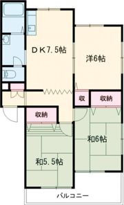 コーポサンシティCの間取り画像
