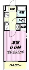 ベラヴィスタ春日部の間取り画像