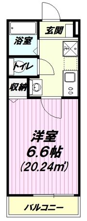 ベラヴィスタ春日部の間取り画像