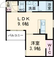 REGALEST喜連瓜破の間取り画像