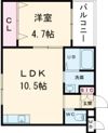 GARDENIA泉佐野大西の間取り画像