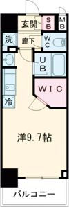 アスヴェル神戸駅前の間取り画像