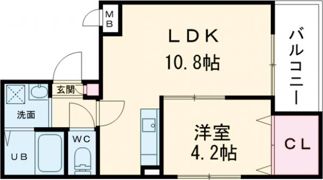 GARDENIA泉佐野大西の間取り画像