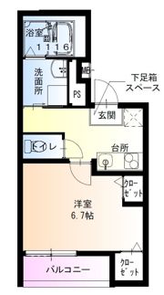 フジパレス堺香ヶ丘イーストの間取り画像