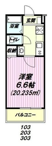 ベラヴィスタ春日部の間取り画像