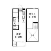 フェイストハイツの間取り画像
