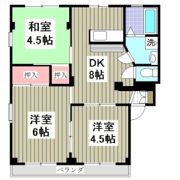 クオリティ所沢の間取り画像