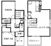 当知1－1211－1KODATEXⅢCの間取り画像