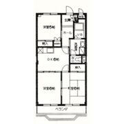 コーポ都の間取り画像