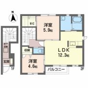 CASA Mai 虹の間取り画像