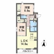 クラージュ銀杏町の間取り画像
