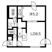 ミカエルアルファの間取り画像