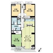 ライオンズガーデン町田の間取り画像