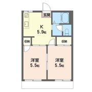 フォーブル スズキ Cの間取り画像