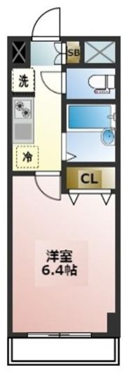 エスティメゾン南行徳の間取り画像