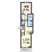 アベニュー栄和の間取り画像
