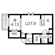 Delica黒川の間取り画像
