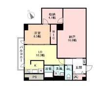 Agrost Tower富山駅前の間取り画像