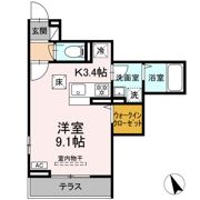 DーROOM銀杏町Ⅱの間取り画像