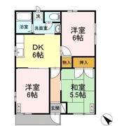 ソレアード Eの間取り画像