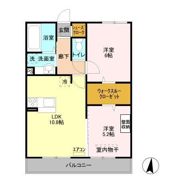 カルミアコートの間取り画像