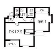 エクレールの間取り画像