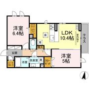 クオーレ A棟の間取り画像