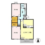 ウィスタリア A/Bの間取り画像