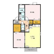 アンシャンテ Bの間取り画像