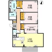 D-residence春日の間取り画像