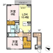 エスペランサ伍番館の間取り画像