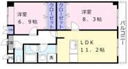織花舘の間取り画像