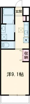 若竹の間取り画像