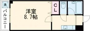 B-FLAT北千反畑の間取り画像
