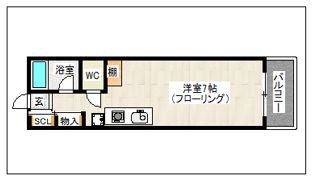 ベルカムールIの間取り画像